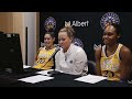 LA Sparks Basketball | Postgame Press Conference 7.5.25