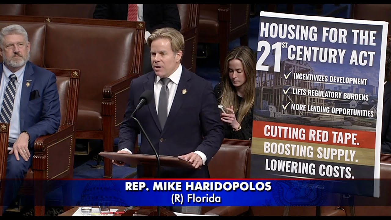 2/9/2026 Rep. Haridopolos Hosts Special Order: Cutting Red Tape to Lower Housing Costs