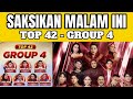 SAKSIKAN DA8 TOP 42 GROUP 4 TEAM SELFI YAMMA MALAM INI | Full Pengisi Acara