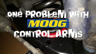 One Problem With Moog control arms