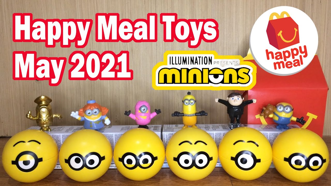 May happy 2021 toy meal Mcdonald's Happy