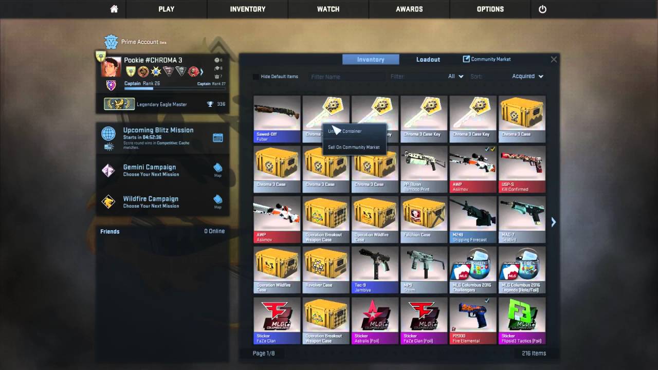 CS GO CHROMA 3 Case Opening by Pookie YouTube