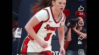 Olivia Schmitt basketball Syracuse