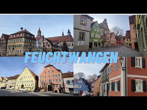 Feuchtwangen - Urlaub in Deutschland 2023 Teil 1 - Sehenswürdigkeiten Romantische Straße Franken