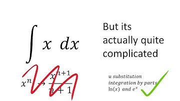 Integrating X without the power rule?! [#1]