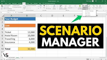 Scenario Manager - How to use the Scenario Manager in Excel | What-if Analysis |