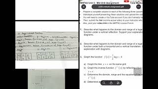 KhinSoeSan Unit-3 Mid unit assignment MHF4U