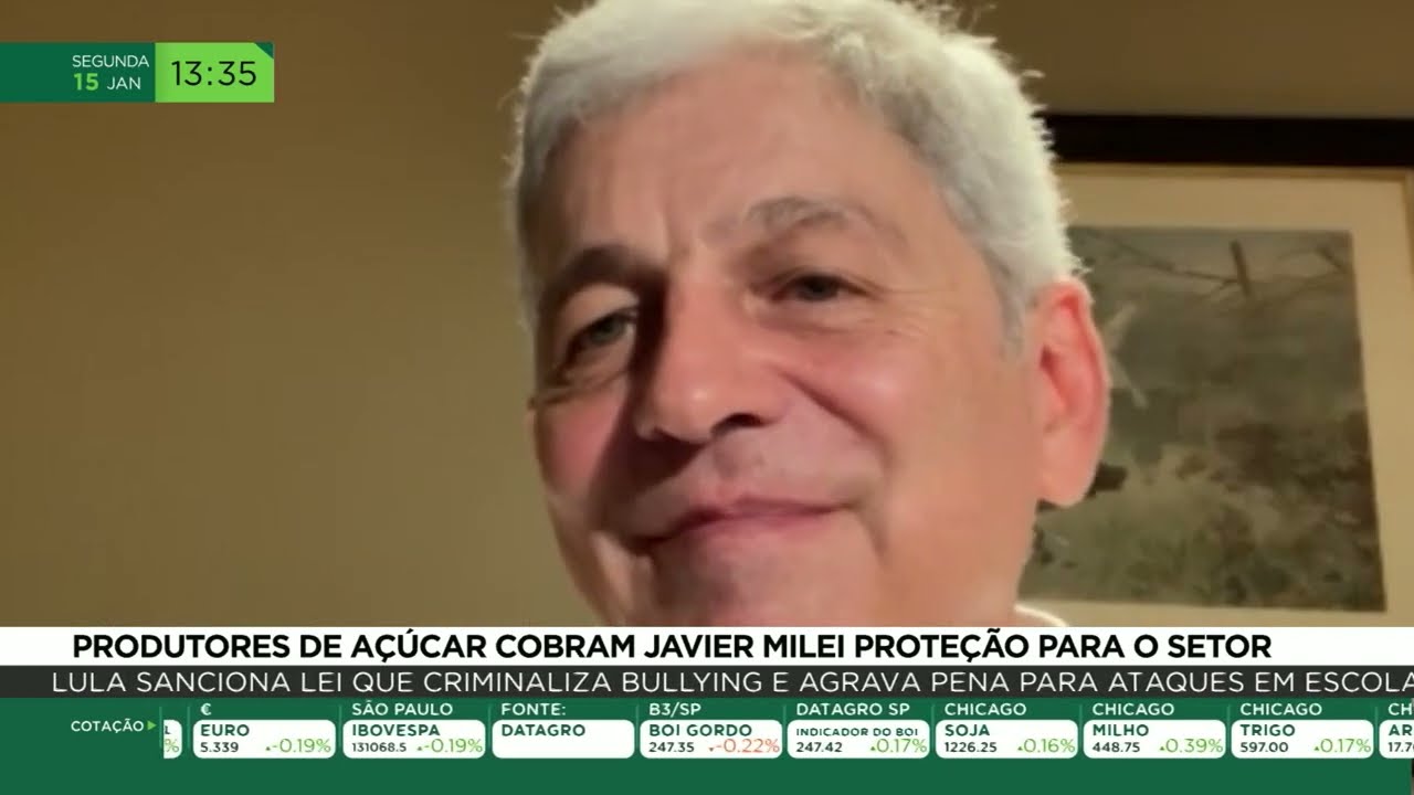 Produtores de açúcar cobram, de Javier Milei, proteção para o setor