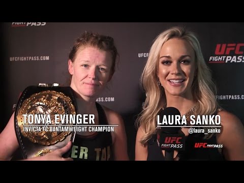 Invicta FC 22 : Tonya Evinger Backstage Interview