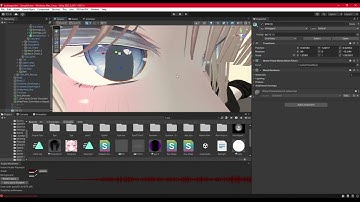 How to set up an eye fbx / eye shader in unity