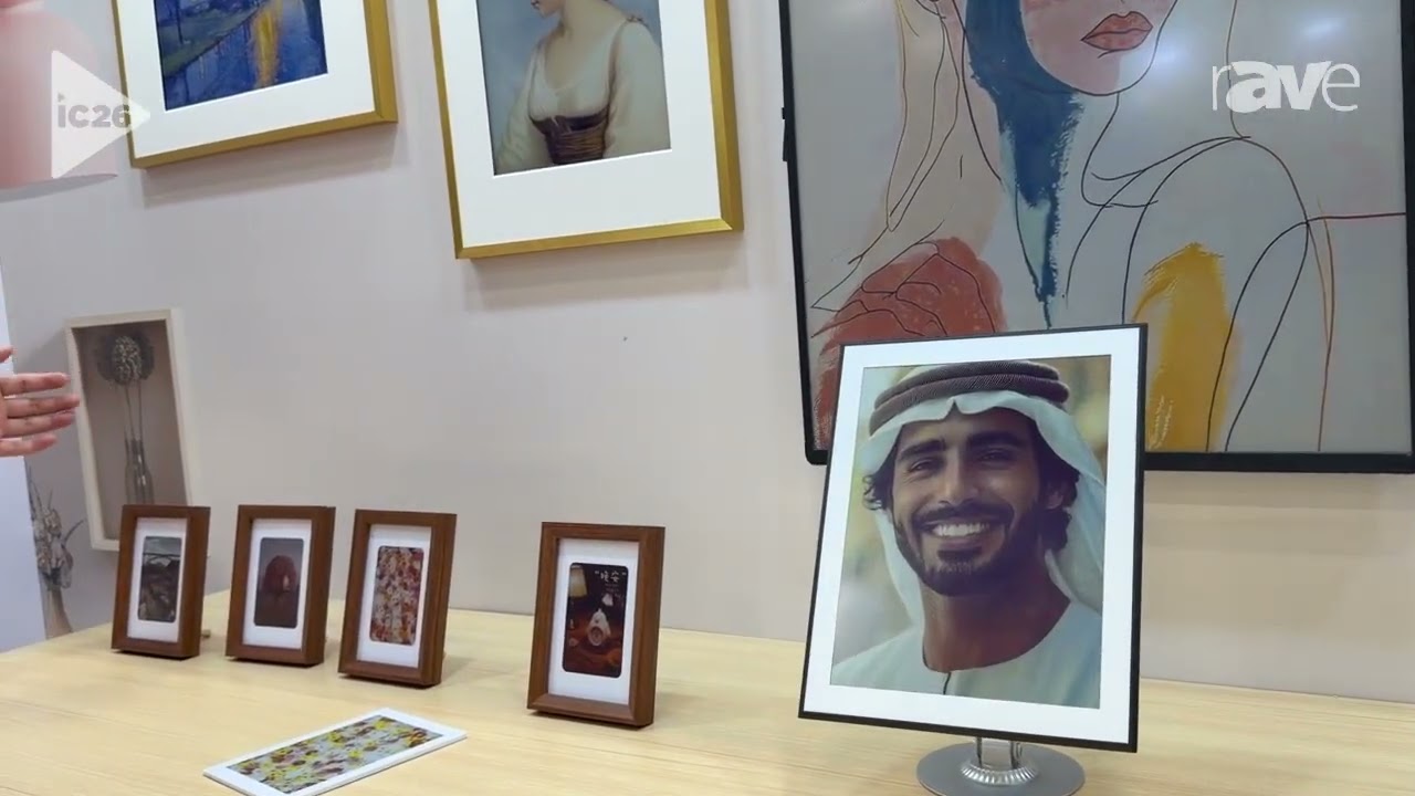 InfoComm 2026: SEEKINK Showcases Spectra 6 Modular E-Paper Photo Frames