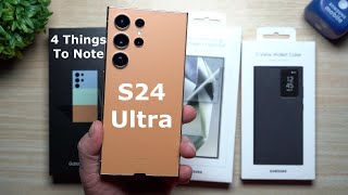 Unboxing Titanium Orange! Also, 4 Important Things To Know About The Galaxy S24 Ultra