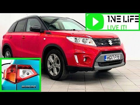 Suzuki Vitara Rear Light Brake Light Indicator Bulb Replacement How To Remove and Replace Bulb