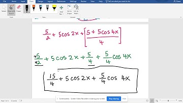 Power Reducing Formulas--examples