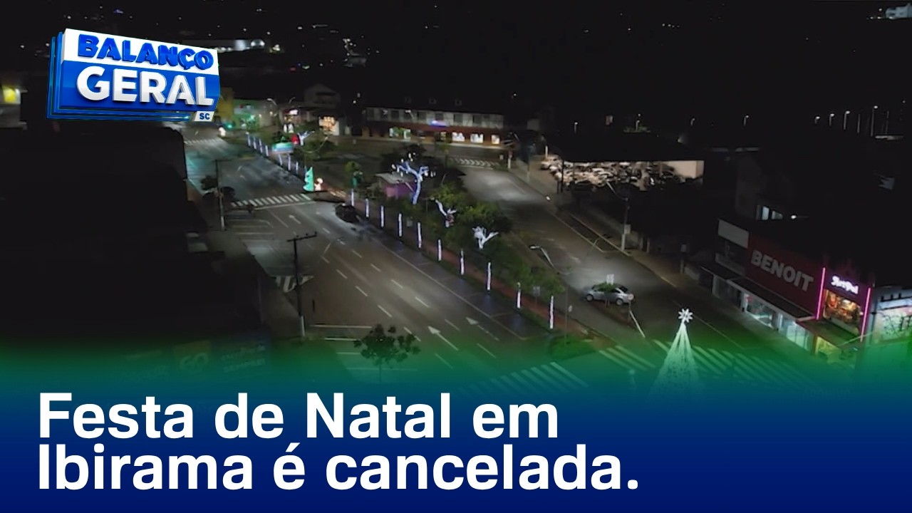 El Niño: tradicional festa de natal em Ibirama é cancelada após decreto de emergência