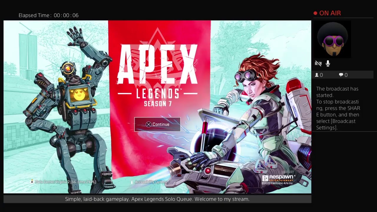 Double0BossMAN's Live Apex Legends Solo Queue