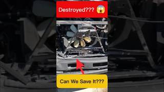 Will this junkyard radiator actually work? #mechanic #trucks #DIY