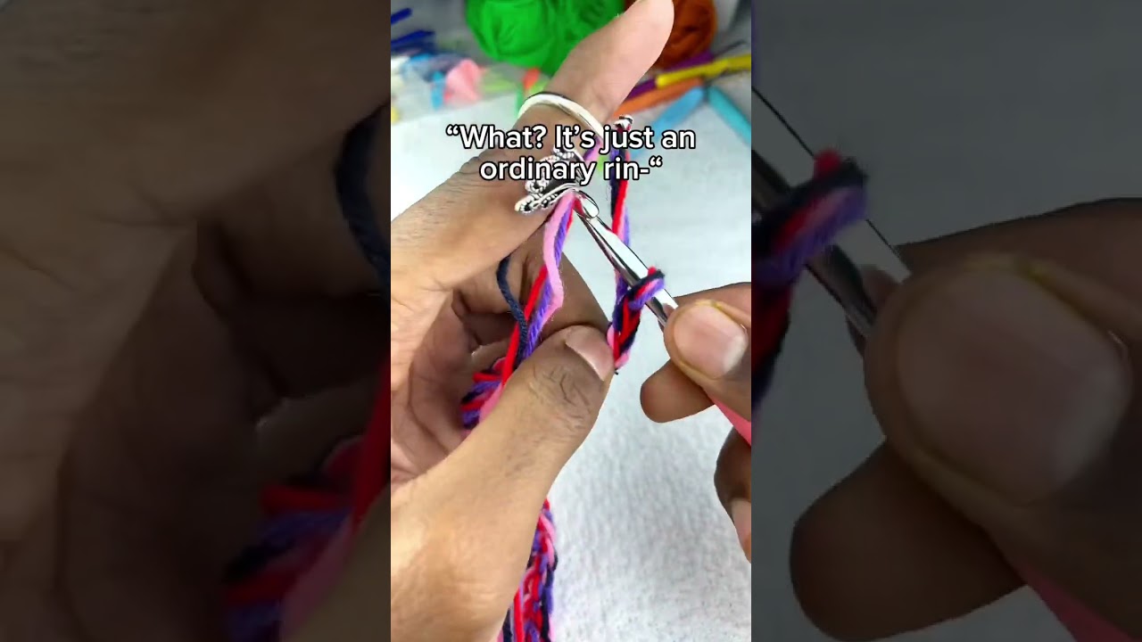 This is the most useful crochet tool ever💍🥰 