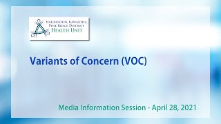 Variants of Concern (VOC)