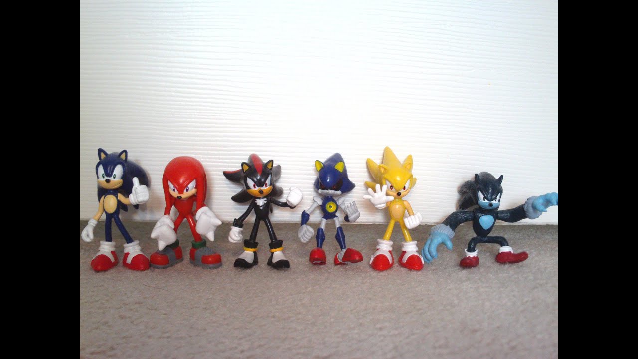 Sonic Gacha Capsule Toy Figure Review All Six! (Tomy) - YouTube