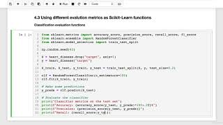 Famous 110 Evaluating A Model With Scikit learn Functions | Scikit-learn Creating Machine Learning Models Profile