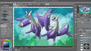 Mega Latios and Mega Latias - Pokemon Mega Evolution #41 and #42 | Labyrinth Draw