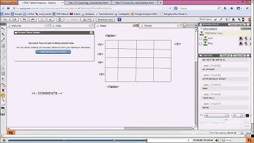 HTML Tables Programs part 2/2