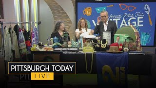 Getting a preview of the Vintage Pittsburgh Retro Fair