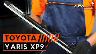 How to change Struts and shocks on TOYOTA YARIS (SCP9_, NSP9_, KSP9_, NCP9_, ZSP9_) - online free video