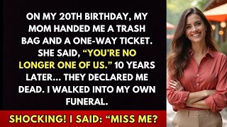 Shocking! My Mom Read My Obituary At My Funeral — Declared Me Dead, Then I Walked In...
