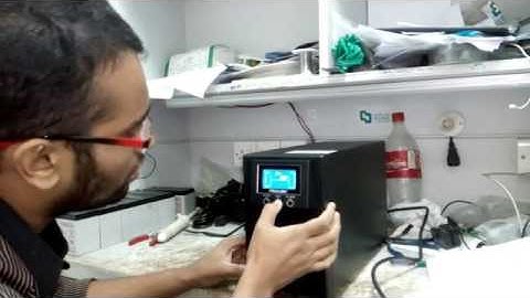 How To Set Output Voltage in Online UPS