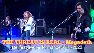 Megadeth - THE THREAT IS REAL | HELLFEST LIVE PERFORMANCE 2022