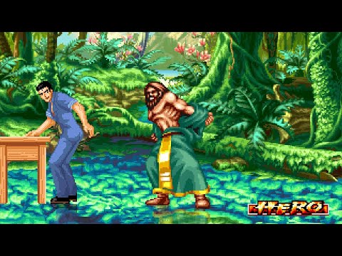 Takakazu Abe VS Rasputin - World Heroes Perfect MUGEN - YouTube