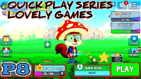 FUN RUN 3 QUICKPLAY SERIES PART (8) MUSHROOM CREW GAMEPLAY HAVING FUN BABY⭐🍾♥️