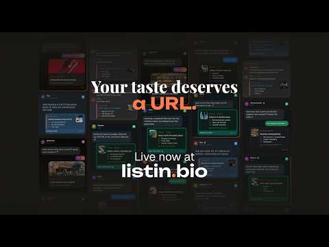 listin.bio YouTube video