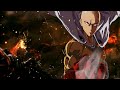 One punch man  saitama gets angry of himself when he kills all the enemy in one punch