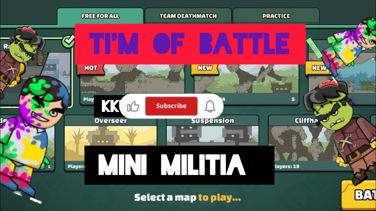 MINI MILITIA NEW GAME JOURNEY OP GAMEPLAY 