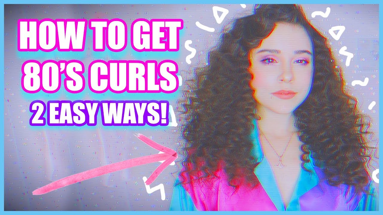 2 Easy Ways To Get Big 80 S Hair Infocomercial Style Kelsey