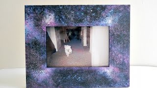 Create a Cool Galaxy Frame - DIY Home - Guidecentral screenshot 5