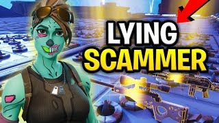 Lying Scammer Loses Loads Of Guns! (Scammer Gets Scammed) Fortnite Save The World screenshot 3