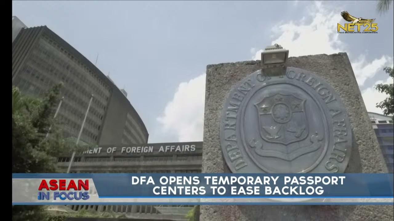 DFA opens temporary passport centers to ease backlog