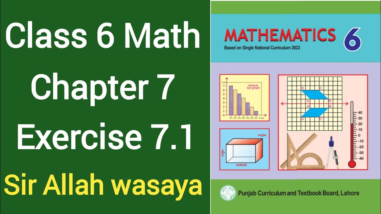 Class 6 Math New Book Chapter 7 Exercise 7.1 | Class 6 Math New Book ...