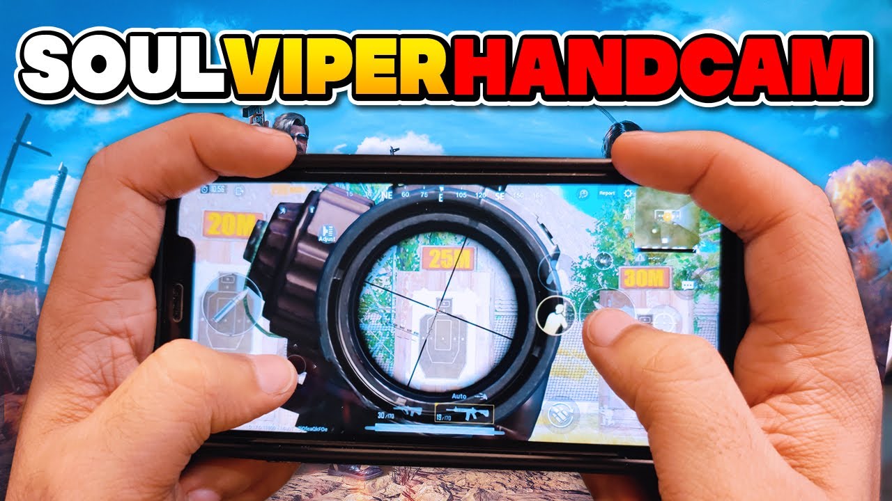 2 THUMB GYRO HANDCAM || SOUL VIPER || PUBG MOBILE