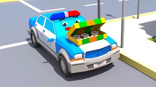 L&#39;arroseur arrosé dans Cars Town - Dessins animés pour les enfants