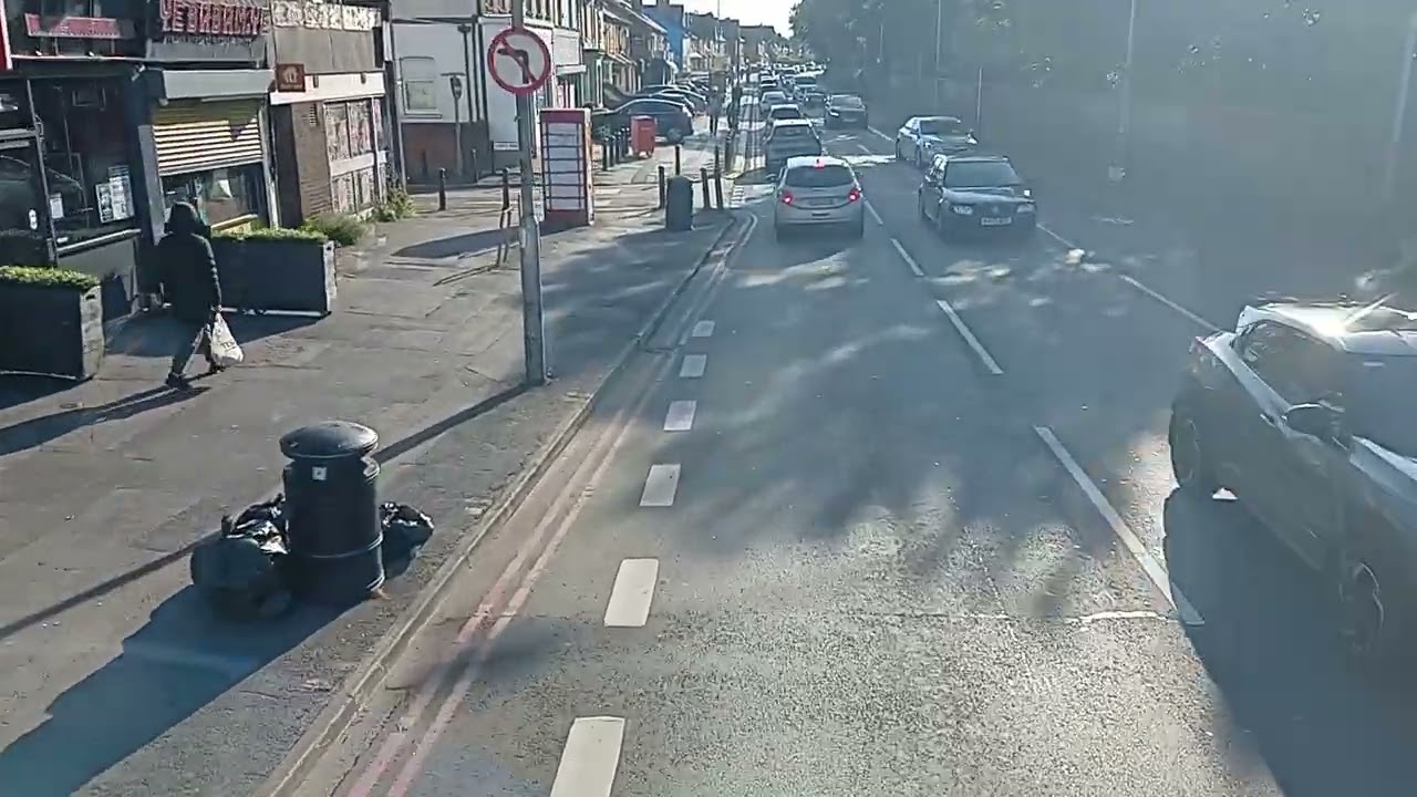 Reading Buses 500 Minster Street to Winnersh Triangle Park and Ride full Route Visual