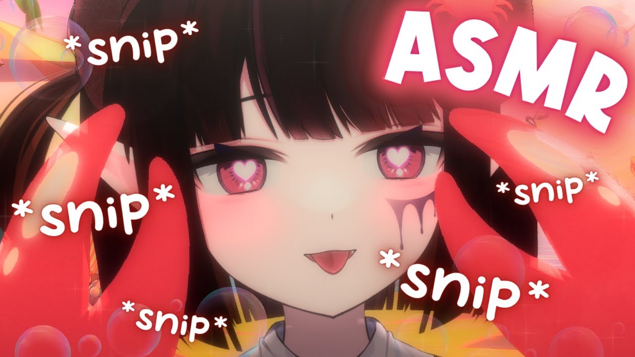 【ASMR】Cute Crab Girl Cuts Your Hair 🦀 (Soft Snips, Wash & Pampering 🫧)