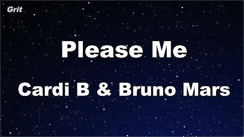 Please Me Karaoke version - Karaoke performance video thumbnail