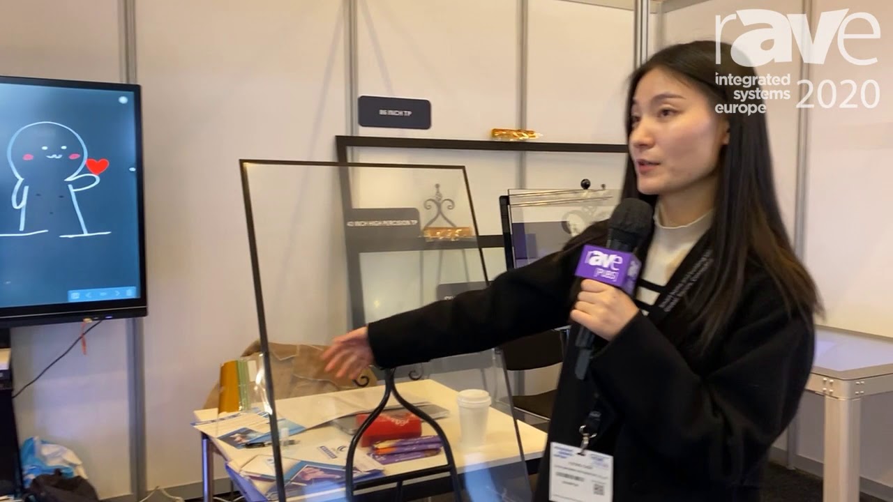 ISE 2020: Touch Explorer Showcases Its Projective Capacitive Touch Foil