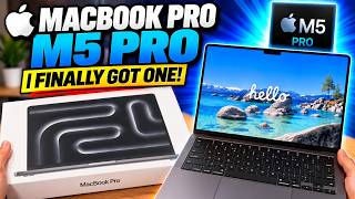 MacBook Pro M5 Pro Unboxing & First Impressions