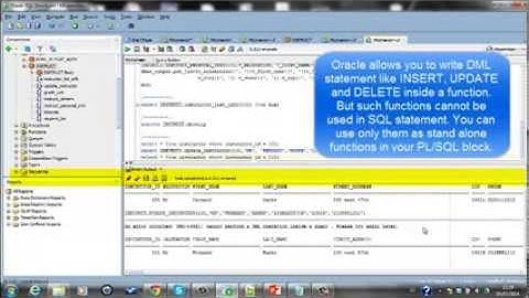 PL SQL 7   Stored Procedures
